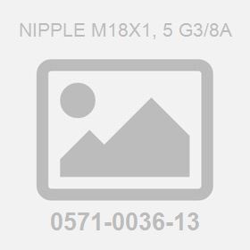 Nipple M18X1, 5 G3/8A